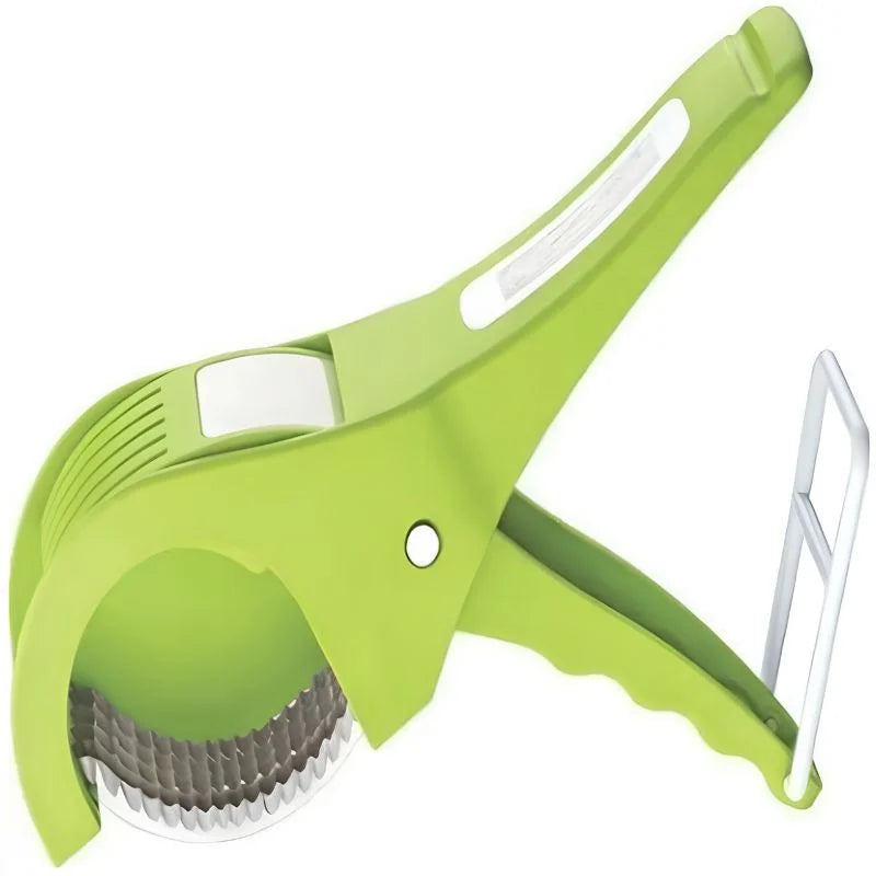 Multipurpose Vegetable Chopper & Fruit Cutter with 5 Stainless Steel Blades | Multiple Color
