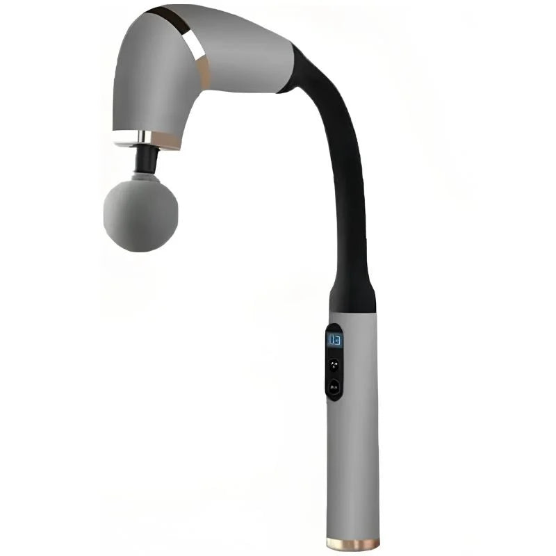 Rechargeable Massage Gun with 4 Interchangeable Heads | Full Body Muscle Relaxation