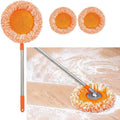 Sunflower Shape Cleaning Mop | 360° Rotating Extendable Microfiber | For Walls, Floors, Bathroom and Windows