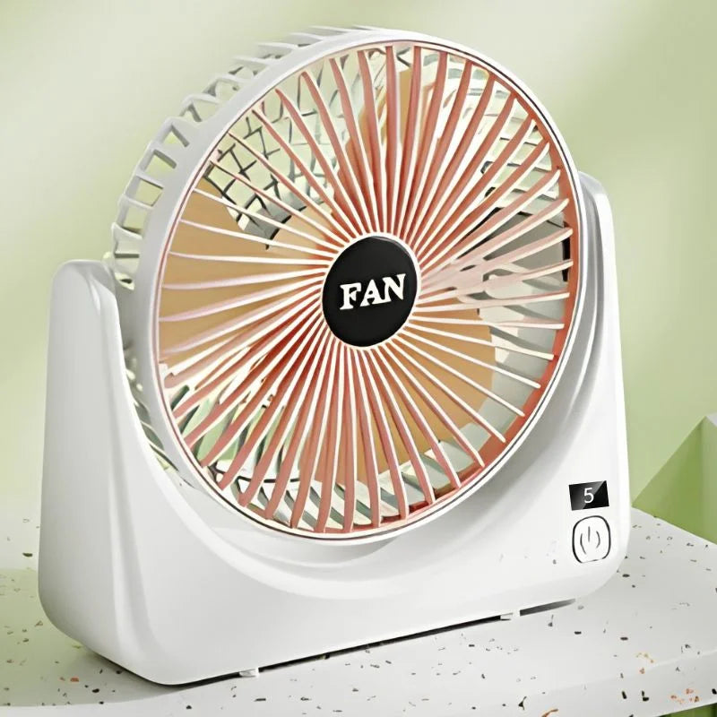 Circular Rechargeable Desktop  Fan